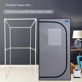 Portable Grey Mini Plus style Steam Sauna tentPersonal Home Spa, with Steam Generator, Remote W782124169