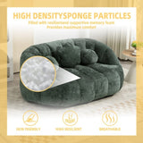 COOLMORE Bean Bag sofa Lazy Sofa Durable Comfort Lounger High Back Bean Bag Chair Couch for Adults W395P199622