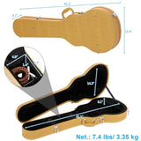 ZNTS Hard-Shell Electric Guitar Case for GLP Style Electric Guitar Bulge 46911733