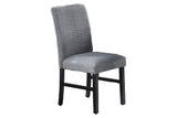 Fog Corduroy Set of 2pc Dining Chairs Modern Upholstered Seat Back Kitchen Dining Room Furniture B011P334822