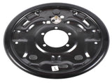 Driver Side 12" Hydraulic Brake Backing Plate Compatible with 7,000 lb Trailer Axles Mounts to 96466326