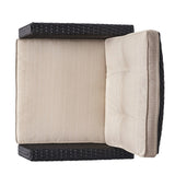 ST MARTA SINGLE SOFA 57723.00DBRN