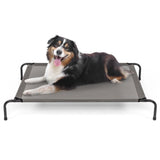 ZNTS 50"D x 31"W x 8"H Dog Bed Gray 69550777