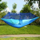 ZNTS Camping Hammock, Portable Double Hammock with Net,600lbs Load 2 Persons Hammock w/Mosquito Net 50848858