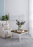 24" x 60" Distressed White Floor Mirror, Full Body Mirror for Bathroom Bedroom Living Room W2078126756