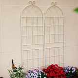 4 Pack Metal Garden Trellis 71" x 19.7" Rustproof Trellis for Climbing Plants Outdoor Flower Support W1586P147434