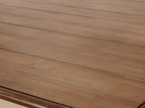 Arch Weathered Oak Dining Table With Extension Leaf T2574P165172