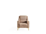 ZNTS Luna Modern Style Chair in Copper B009138503