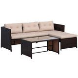 Pieces Patio Furniture Set 90310658