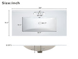 30" Bathroom Vanity in Green, Modern Bathroom Cabinet Sink Combo Set, Bathroom Storage Cabinet 29442189
