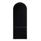 28x1x74" Celine Black Arch Body Mirror W2078P154679