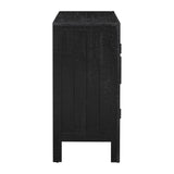 U_STYLE 40'' Modern Cabinets with Unique Design Doors with 1 Adjustable Shelves,Suitable for N711P210623B