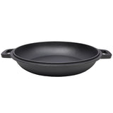 2 in 1 Pre-Seasoned Cast Iron Dutch Oven With Dual Handles, Outdoor Camping Deep Pot for Camping 04435984