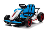 ZNTS Ride on Go Kart for Kids, 24V7Ah Battery 150W*2 Motors, High Speed Drifting Car, Forward and W2058P202946