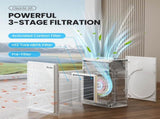 (2 PCS) VEWIOR H13 True HEPA Replacement Filter for ClearAir-A6 Air Purifier, Captures 99.97% Dust, 22163106
