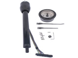 28" Black Stainless Tilt Steering Column Manual Floor Shift No Key with Adapter 71906800