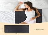 Electric Mattress Pad with 5 Heat Settings, 8-Hour Auto Shut Off, Machine Washable Flannel Heated 50744964