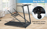 NEW Folding Treadmills Walking Pad Treadmill for Home Office -2.5HP Walking Treadmill With Incline 67332273