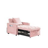 Three-in-one sofa bed chair folding sofa bed adjustable back into a sofa recliner single bed adult W1359137401