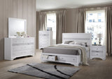Traditional 7 Drawer Dresser in White made with Wood 808857710864