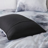 Full/Queen Watercolor Tie Dye Printed Comforter Set with Throw Pillow B035P203247