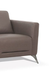 Malaga Taupe Leather Loveseat B2726P496928