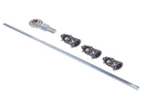 36" Steering Shaft Kit 3x 3/4DD Black U-Joints & Bearing Heim Joint Fit for GM Universal 64929850