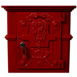 Mailboxs Mailboxes Residential The Court Large-Capacity Letter Box, Garden Floor Safety Mailbox, W465P230046