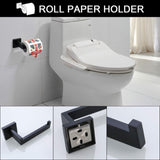 5 Pieces Bathroom Hardware Accessories Set Towel Bar Set Wall Mounted,Stainless Steel W121963545