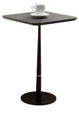 MDF with metal feet, square shape, located in living space and lounge area, black W2085P241112
