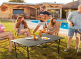 Portable Folding Camping Table, Ultralight Collapsible Table Outdoor Camp Table for Travel Hiking 71505381