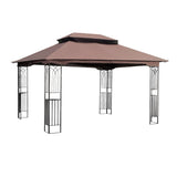 ZNTS 13x10 Outdoor Patio Gazebo Canopy Tent With Ventilated Double Roof And Mosquito Net 16087130