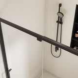 32-36" W x 76" H Scalable adjustable frame Shower Door with 1/4" Clear SGCC Tempered W2965P277645