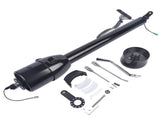 Street Hot Rod 30" Black Steering Column Tilt Auto Floor Shift w/ Adapter No Key 86332181