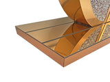 Artisan Crafted Mirrored Accent Table, High Quality Build For Every Interior Scene W3836P538650