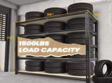 72" H Garage Shelving Heavy Duty 1500 LBS 5 Tier Storage Shelves Adjustable Shelf Rack for Garage 98402706