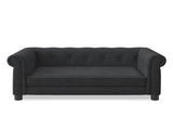 Elegant rectangular pet bed for small and medium-sized dogs, durable elevated dog sofa bed, W487P272441