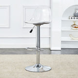 Modern minimalist bar chairs and bar stools. Can rotate 360 &deg and adjust lifting. PET backrest and W1151P200322