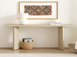 Stylish Console Table with Pine Veneer Geometric Legs,Suitable for Living Room, Study N711P289142K