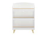 Kids Bookshelf, 3-Tier Bookcase, Book Organizer, toy Storage Cabinet Organizer, White 33748394