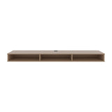 Luft 71" Wide 3-Shelves Floating TV Stand,Wall Mounted, Media Console Entertainment Center with B070P286448