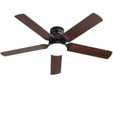 42 Inch Modern Ceiling Fan With 3 Color Dimmable Light 5 Blades Remote Control Reversible DC Motor W882P164331