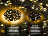 Christmas Rope Lights,1000LED/328Ft Outdoor Decorative String Strobe with 8 Modes/Remote/IP67 82640114