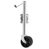 ZNTS 2000 lbs Boat Trailer Jack with 6”Wheel, Heavy Duty Marine Swivel Trailer Jack, Zinc-Plated Finish 58251971