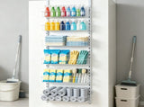 6-Tier Over the Door Pantry Organizer, Adjustable Hanging Storage Rack for Kitchen 65150463