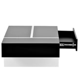 Contemporary Rectangle Design Living Room Furniture, Modern High Gloss Surface Cocktail Table, 52481861