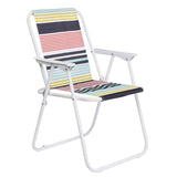 Folding Beach, Lightweight Beach with High Back, Portable Foldable Camping Lawn 40450894