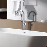 ZNTS Freestanding Bathtub Faucet with Hand Shower W1533125161