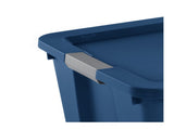 (2 pack) 45 Gallon Extra-Large Wheeled Storage Bin, Plastic Storage Container with Latch Lid & 87901428