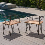 ZION INDUSTRIAL WOOD AND METAL CHAIR 60391.00